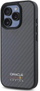 Куќиште за телефон Red Bull Carbon Shiny Logo со MagSafe, за iPhone 16 Pro, црно