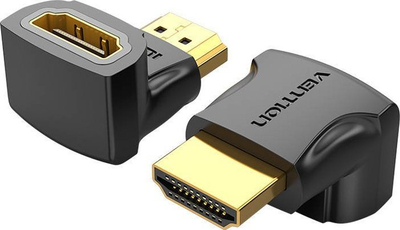 Adapter HDMI Vention AIOB0, kënd 90°, 4K 60Hz, i zi