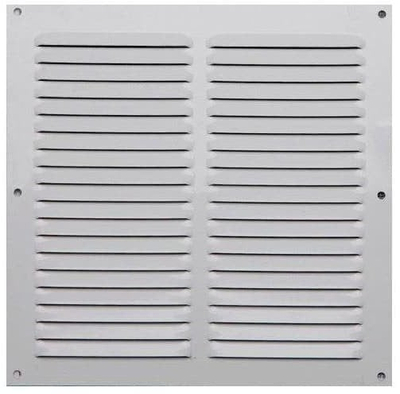 Grilë ventilimi No Name 001540, për mur ose tavan, e bardhë
