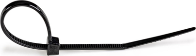 Lidhëse kabllosh StarTech.com, 4\" 10cm, paketim 1000 copë, të zeza