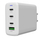 Полнач USB Canyon CU140ACC, GaN 150W, 3x USB C 1x USB A, бел