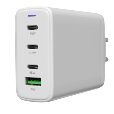 Полнач USB Canyon CU140ACC, GaN 150W, 3x USB C 1x USB A, бел