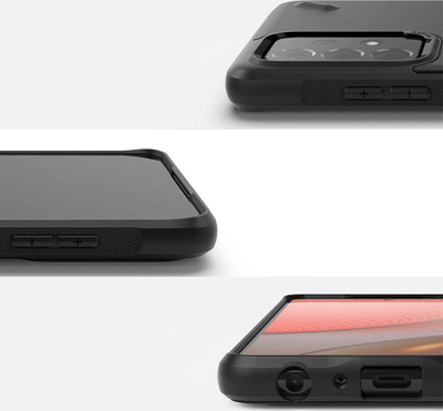 Mbulesë telefoni Ringke Onyx Design për Samsung Galaxy A72 4G, TPU, e zezë