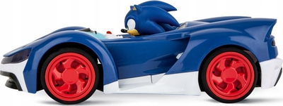 Makina me pult Carrera RC Hedgehog Team Sonic 370201061, shkallë 1:20, 2.4 GHz, blu