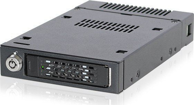 Kuti SSD Icy Dock ToughArmor MB601M2K-1B, M.2 PCIe NVMe në slot 3.5", portë U.2, e zezë