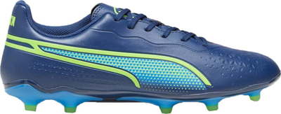 Këpucë futbolli Puma King Match FG AG M 107570-02, për bar natyral dhe sintetik, për meshkuj, blu