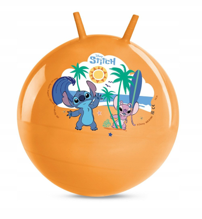 Топ за скокање Mondo Kangaroo Hopper Ball Stitch, со држачи, сина