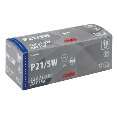 Lampa 12v 21/5w Bay15d  Kuti