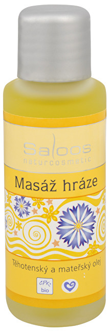 Vaj organik për masazh Saloos 50 ml, woman