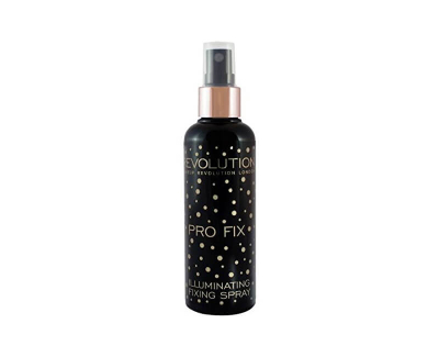 Makeup Revolution Glow Fix Illuminating Fixing Spray, 100 ml