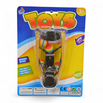 Proçë lodër Jiajia Toys PROCA 6991207537892, me 4 toptha shkumë, plastike, e zezë