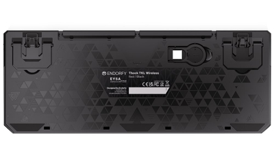 Tastierë Endorfy Thock TKL Wireless Red, RGB, US, e zezë