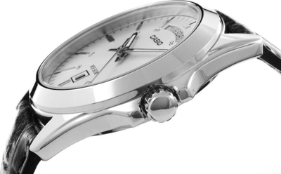 Ora burrash Casio MTP-1370L-7AVDF, quartz, 5 ATM, me rrip të zi