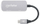 Adapter USB C Manhattan 3 në 1, HDMI 4K, USB A dhe USB C Power Delivery 100W, gri