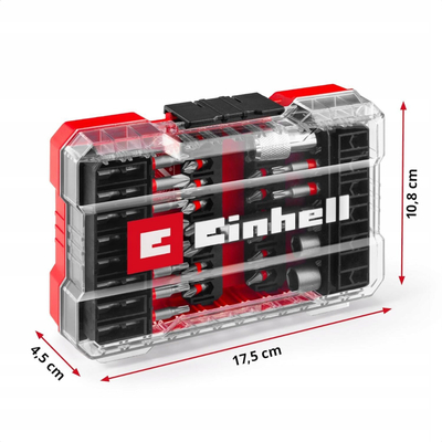 Set me bit kaçavidash Einhell, 42 copë, M Case, shumëngjyrësh