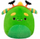 Lodër pelushi Squishmallows Green Monster Callum, 20 cm, e gjelbër