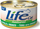 Konservë për mace Life Pet Care Life Cat, 85g, me ton, pulë edhe viç