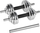 Set peshash REBEL ACTIVE RBA-2326-15, 15kg, i rregullueshëm, krom
