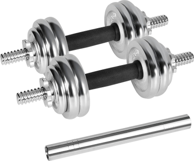 Set peshash REBEL ACTIVE RBA-2326-15, 15kg, i rregullueshëm, krom