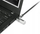 Kyç sigurie me numër për laptop Lenovo NanoSaver Combination Cable Lock, i zi
