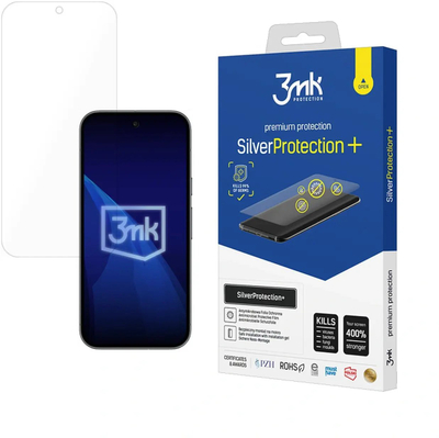 Folie mbrojtëse 3mk SilverProtection+ për Google Pixel 11 Pro, anti-shock, antibakteriale, transparente