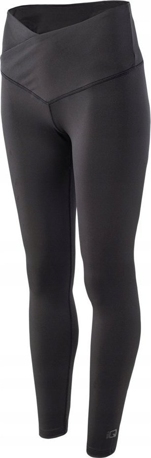 Leggins për gra IQ NEGRA WMNS, bel i lart, për fitnes, të zeza
