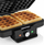Aparat për waffle Tristar Double Belgian, me dy pllaka, ngrohje e shpejtë, argjent
