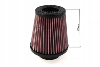 Filtri i ajrit TurboWorks konik, 150 mm, 60-77 mm, vjollcë