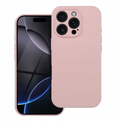 Mbulesë telefoni OEM për iPhone 15 Pro, silikon 2mm, MagSafe, rozë