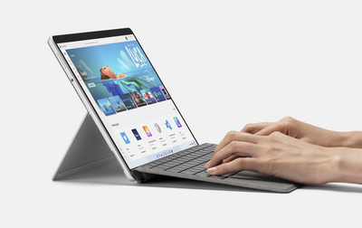 Tablet Microsoft Surface Pro 8, 13\", Intel Core i5-1145G7, 16GB RAM, 256GB SSD, ngjyrë argjendtë