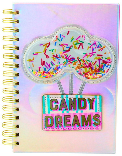 Fletore shënimesh Candy Dreams Holographic, A5, 90 fletë, me vija