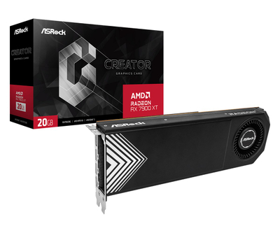 Kartë grafike ASRock Radeon RX 7900 XT Creator, 20GB GDDR6, PCIe 4.0, e zezë