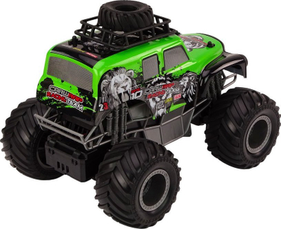 Makina lodër me telekomandë RC Leantoys 17854, shkallë 1:16, off-road, e gjelbër