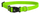 Qafore për qen Barry King Classic, XS S 20 25cm, 10mm, e gjelbër neon