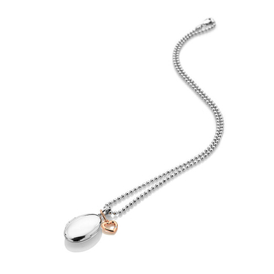 Qafore për femra Hot Diamonds Memories DP881, 45cm, e argjendtë