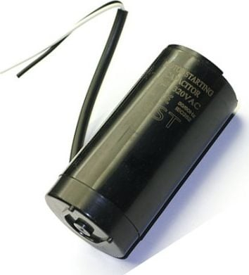 Kapacitor nisje motori, 180µF, 220V, i zi