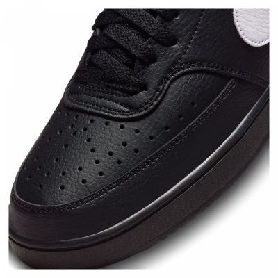 Atlete Nike Court Vision Low M FZ0630-010, lëkurë sintetike, të zeza