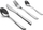 Set takëmi LAMART LT5014 Nelly, 24 copa, çelik inoksi, argjend
