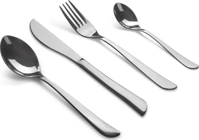 Set takëmi LAMART LT5014 Nelly, 24 copa, çelik inoksi, argjend