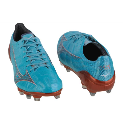 Фудбалски копачки Mizuno Alpha Japan Mix P1GC236025, за меки терени, сини