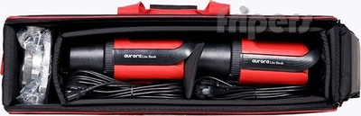 Set drite fotografike Aurora Orion 800, 2x400Ws, 2 çadra 100cm, 2 stenda 260cm