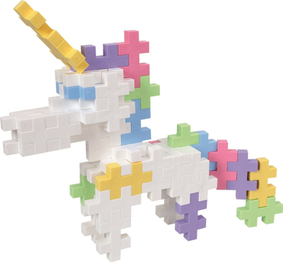 Set ndërtimi Plus Plus BIG Pastel Unicorn, 50 copë, shumëngjyrëshe
