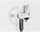 Кабел за безбедност Kensington MicroSaver 2.0 Keyed Twin, две глави, со клуч, сребрен