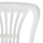 Karrige plastike Vienna 44×50×87 cm (303002010), bardhë
