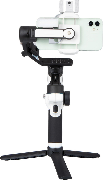 Stabilizator për telefon FeiyuTech SCORP Mini, me 3 akse, me kuti transporti, i zi