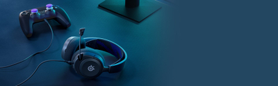 Kufje gaming SteelSeries Arctis Nova 1P, me mikrofon, me kabllo, të zeza