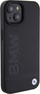 Mbulesë BMW BMHMP15SSLLBK për iPhone 15 6.1", MagSafe, lëkurë, e zezë