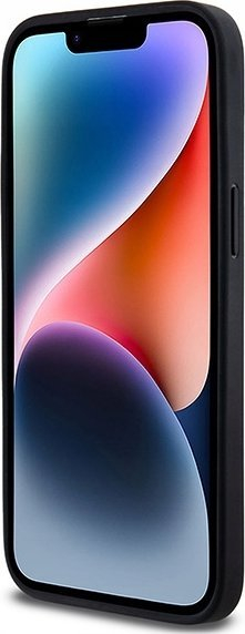 Mbulesë telefoni DKNY DKHMP14XPSHRPSK për iPhone 14 Pro Max 6.7", me MagSafe, e zezë