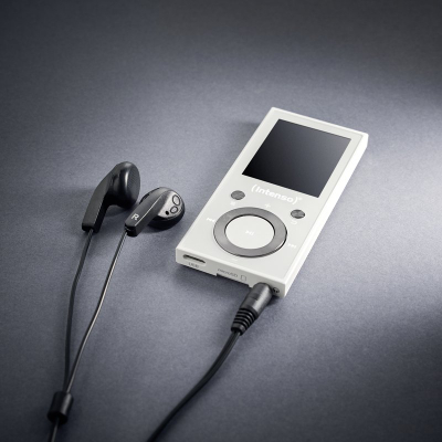 MP3 Player Intenso Video Scooter BT, 64GB, Bluetooth, i bardhë