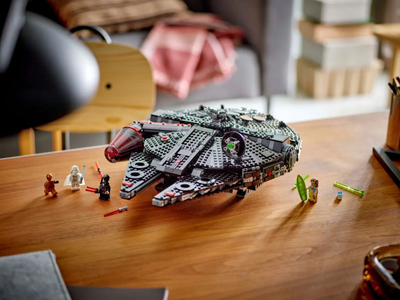 Lodër ndërtimi LEGO Star Wars The Dark Falcon 75389, set ndërtimi, 10+, shumëngjyrëshe